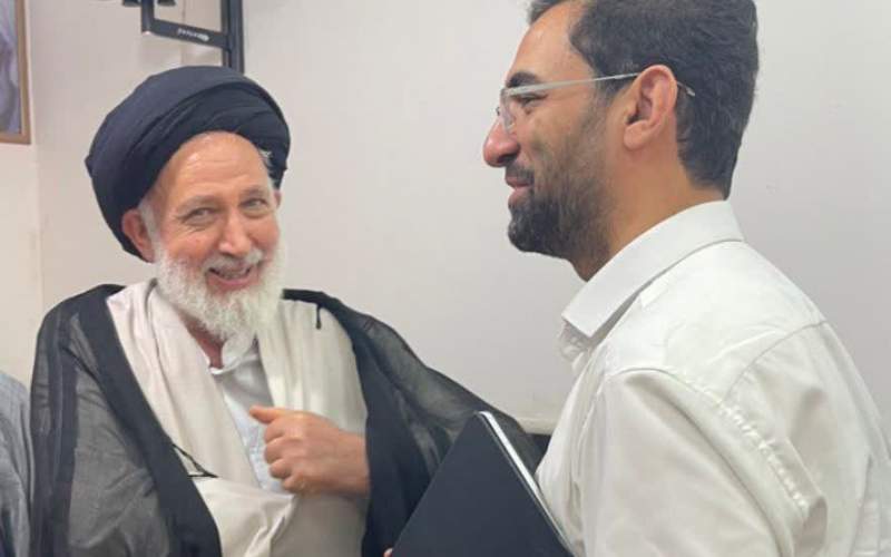 سفر محمد جوادآذری جهرمی به قم