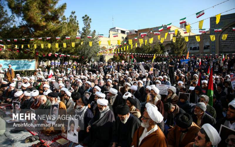 اجتماع حوزویان در حمایت از نیروهای مسلح برگزار می‌شود