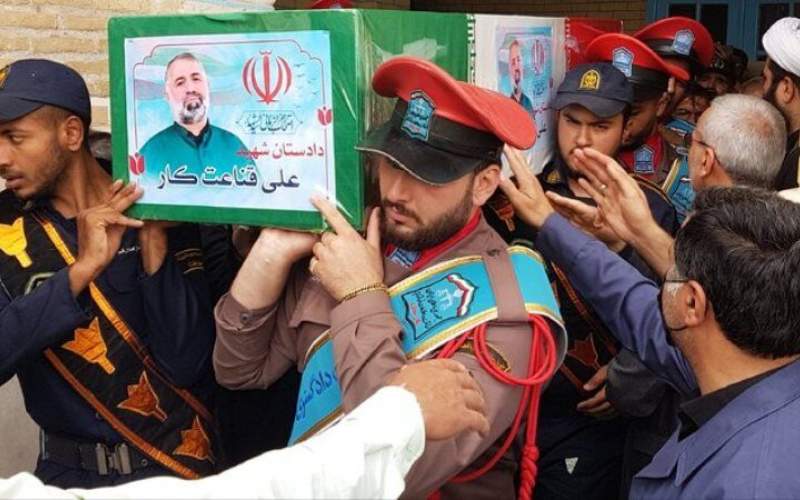 پیکر قاضی شهید قناعت کار در حرم حضرت معصومه به خاک سپرده شد